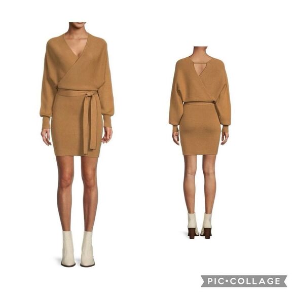 GIANNI BINI Teddy Alston Sweater Dress Size XS - Picture 1 of 9